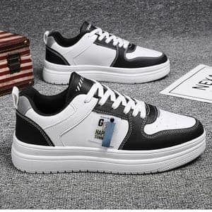 Lauber WM - Black and White Skate Sneakers