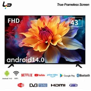 43" 4K Smart TV, HDR Display