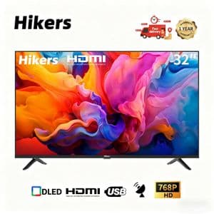 24" LED TV, Compact Bedroom/Kitchen